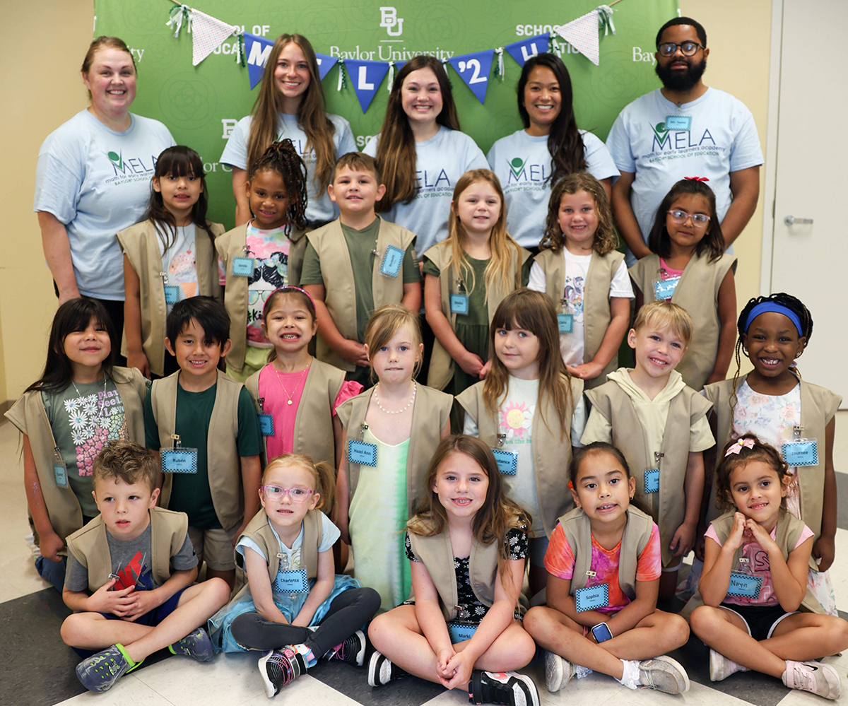 MELA class photo with students and teachers