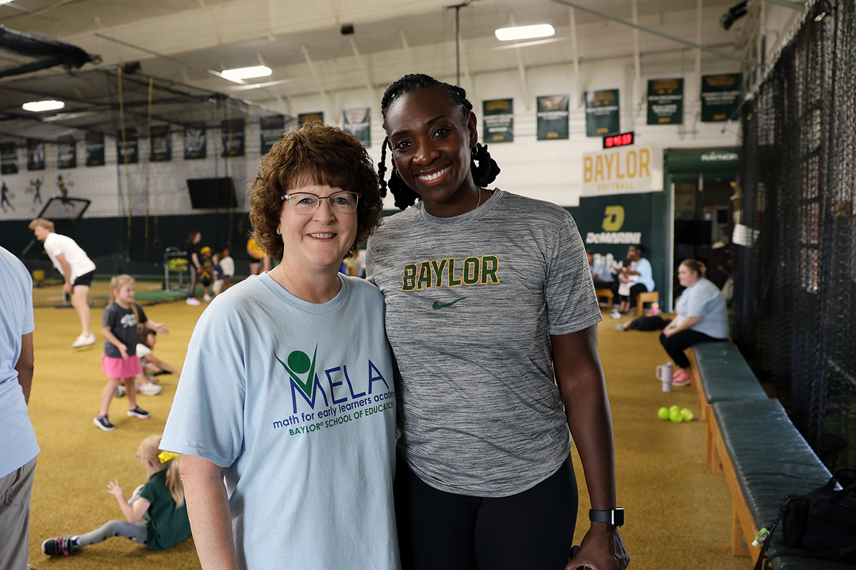 MELA director Dr. Sandi Cooper and Sophia Young