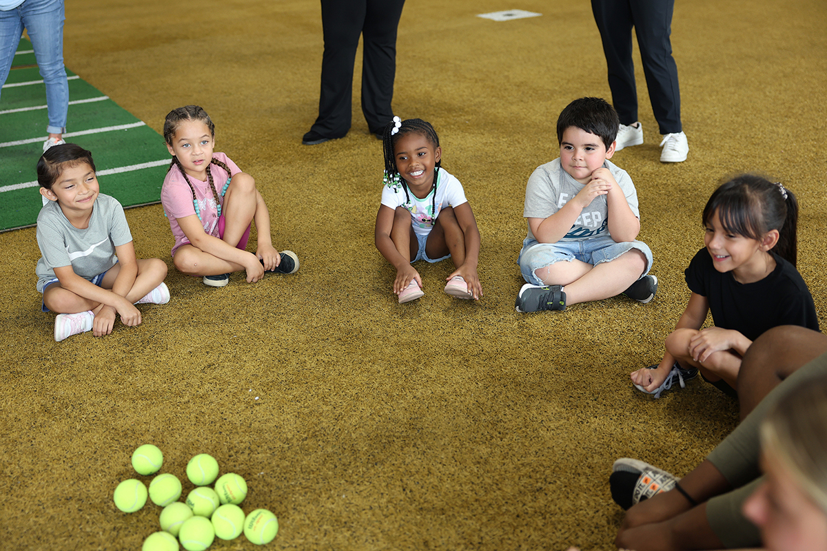 MELA students at Baylor athlete day