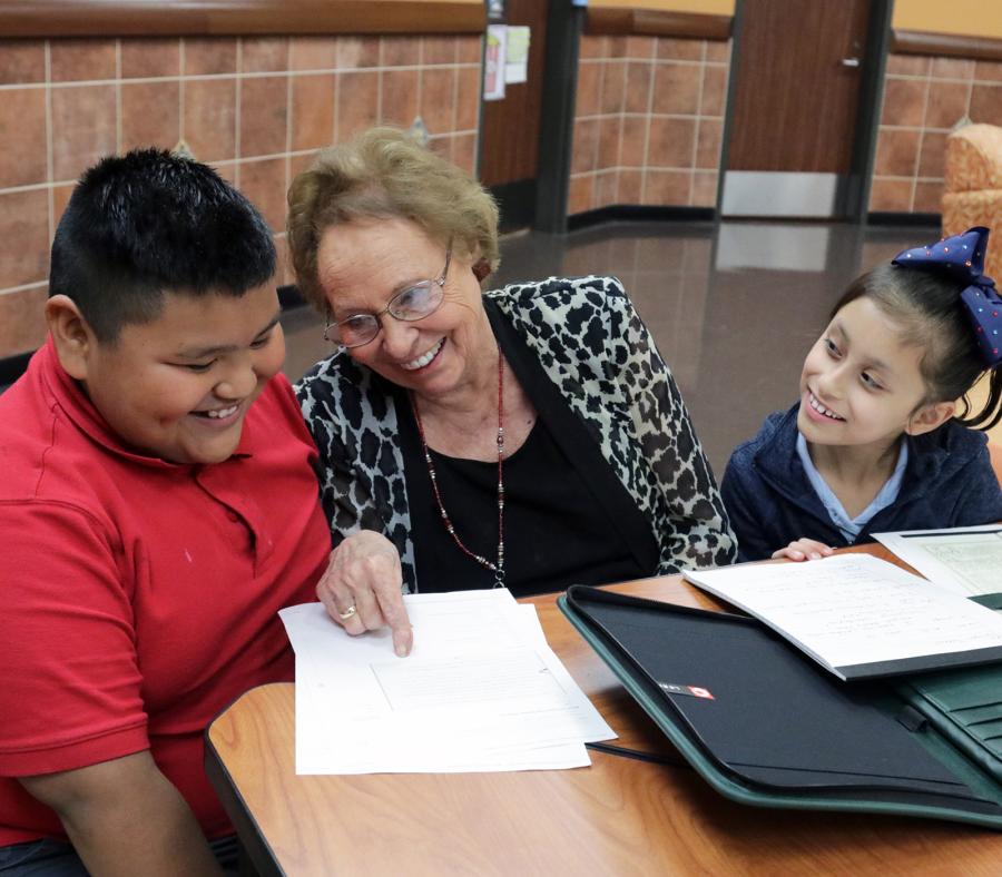 GInger Terrell tutoring at Bells Hill